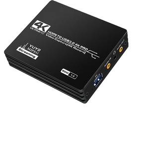 Tarjeta de captura 4K, tarjeta de captura de vídeo de alta definición con entrada de audio compatible con el formato de captura YUY2 MJPEG - Product Image 1