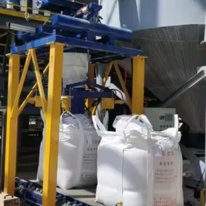 Macchina confezionatrice per sacchetti da 1000 kg, sistema di scarico da una tonnellata, macchina riempitrice per riempire i semi di cemento
