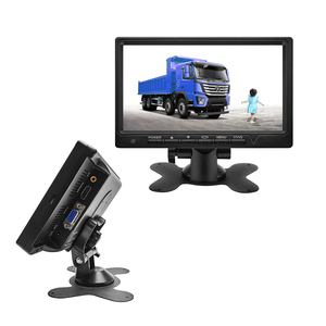 Mini Monitor DE SEGURIDAD CCTV de 7 pulgadas, resolución de 1024x600, 178 °, IPS, HD, MI, entrada VGA, BNC, Control remoto USB, altavoces integrados duales, PC - Product Image 1
