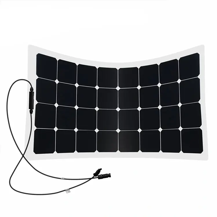 Высококачественные ETFE Sunpower 110 Вт 150 Вт 180 Вт 220 Вт 250 Вт 300 Вт 380 Вт OEM ODM высокоэффективные Полугибкие солнечные панели