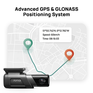 70maiダッシュカメラレコーダーサポートGPSADAS24Hパーキングモニタリング内蔵GpseMMCストレージダッシュカムDVRカー用 - Product Image 4