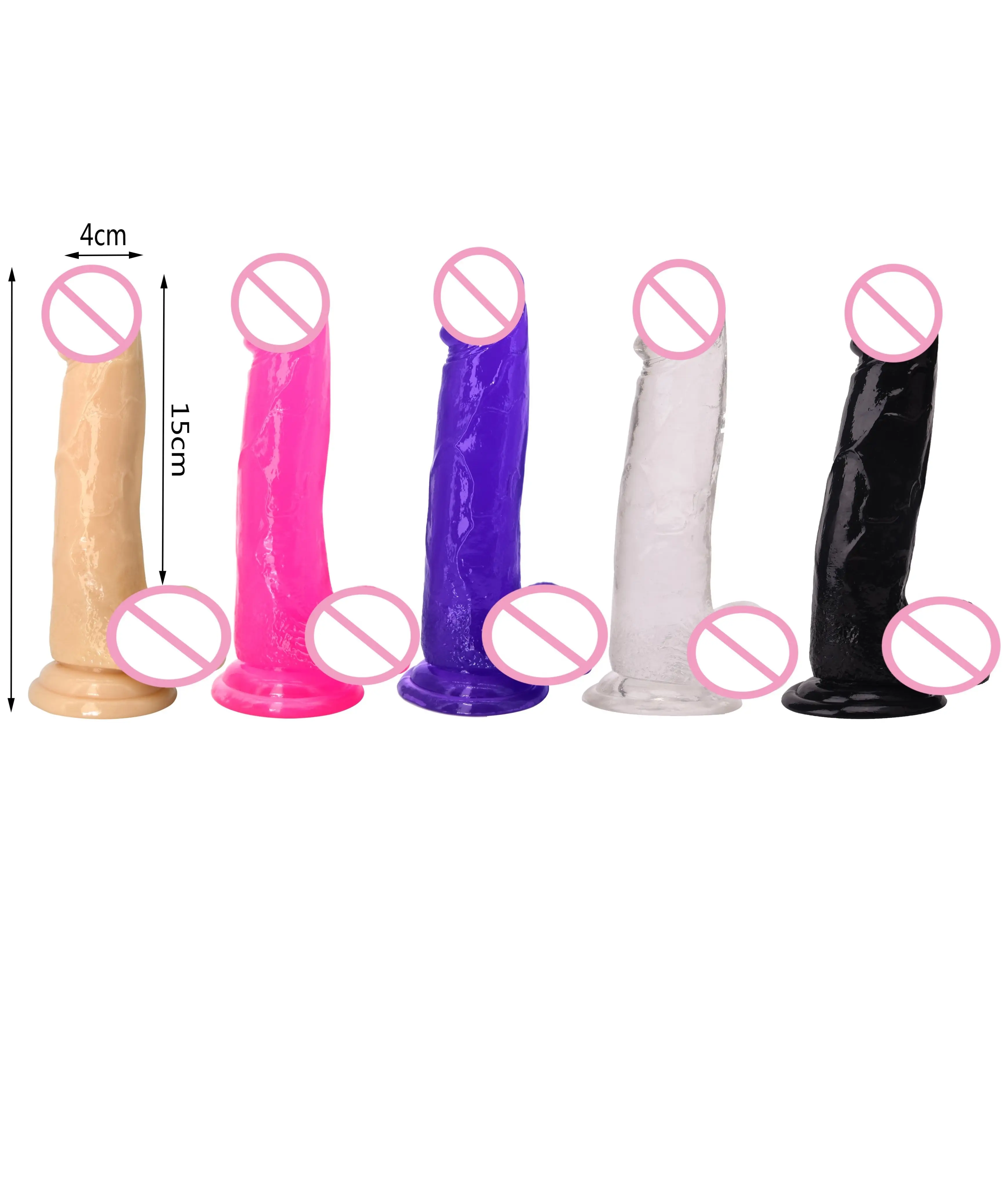 XIAER OEM/ODM/ dildo per prodotti da donna gomma plastica grande presa di fabbrica simulazione più colori pussi pene dildo