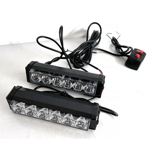 1 Watt/3 Watt High Power <strong>LED</strong> Warning Light bar Waterproof Car Strobe Light <strong>Kit</strong> <strong>LED</strong> Warning Lights with <strong>6</strong> Pcs <strong>LEDs</strong> - Product Image 3