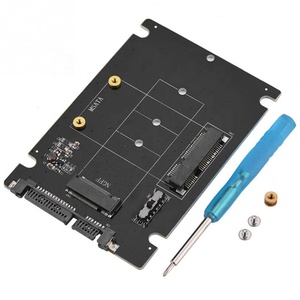 2.5&quot; Sata Card Support Both <strong>Msata</strong> &amp; Ngff <strong>to</strong> Sata3 <strong>to</strong> M.2 Ngff <strong>Msata</strong> Ssd <strong>Adapter</strong> <strong>Msata</strong> <strong>to</strong> Sata <strong>Adapter</strong> 2 in 1 Ngff <strong>Adapter</strong> - Product Image 1