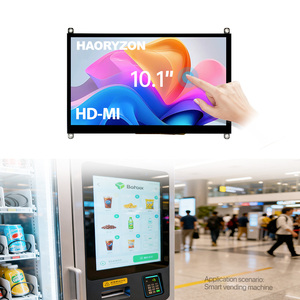 HAORYZON 맞춤형 <span class=keywords><strong>LCD</strong></span> 모듈 10.1인치 1024X600 IPS 터치 스크린 미니 디스플레이 모듈 셀프 서비스 자판기용 - Product Image 1