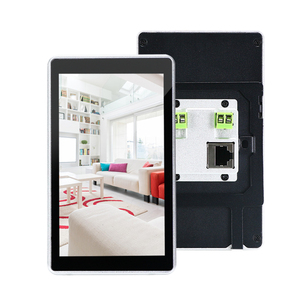 2GB Capacidad de memoria POE Embedded Android Tablet Panel de control inteligente Pantalla táctil capacitiva de 5 pulgadas Superficie de vidrio para uso comercial