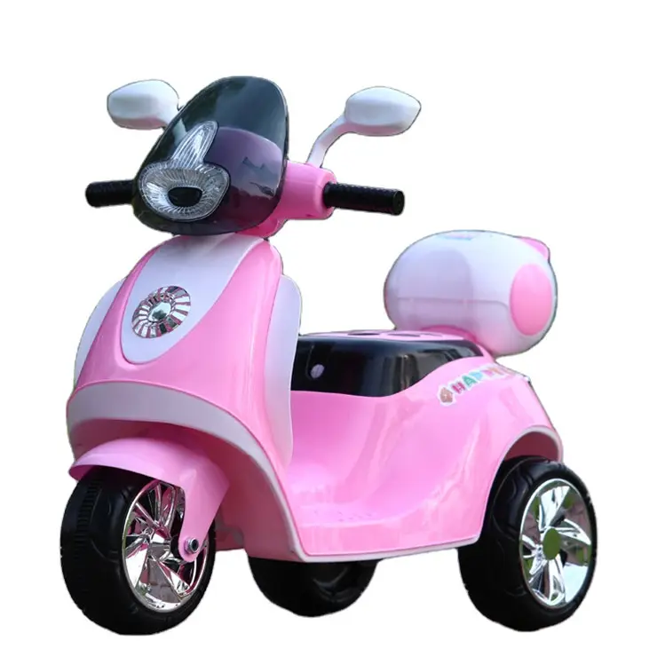 Barato niños triciclo eléctrico paseo en coche para 1-5 años de edad bebé niño batería Triciclo de niños