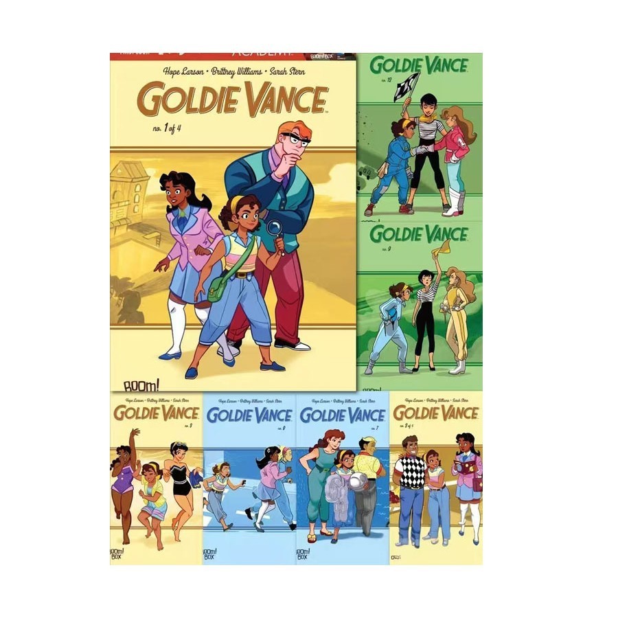 The vance family mystery series-12 volumes-colored dowling paper