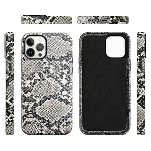 เคสโทรศัพท์หนังงูปลอมแบบกำหนดเอง,เคสโทรศัพท์หนัง PU แฟชั่นทันสมัยสำหรับ Iphone 14 12 - Product Image 4