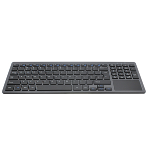 Artículos de teclado de ordenador inalámbrico de 2,4G de Venta caliente de negocios C202 teclado táctil estándar básico con panel táctil incorporado - Product Image 3