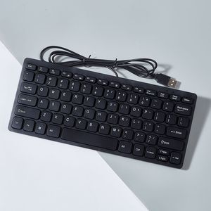 Hot Selling 78 Key Notebook Desktop <strong>Mini</strong> <strong>Keyboard</strong> Chocolate Key Film <strong>Keyboard</strong> Wired <strong>USB</strong> Connection Universal <strong>Keyboard</strong> - Product Image 5