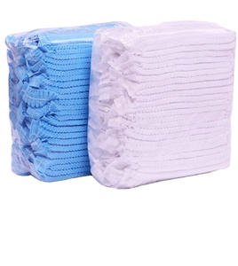 للبيع بالجملة ليس من السهل كسر قبعة الشيف المرنة المزدوجة التي يمكن التخلص منها قبعة طبية للشعر قبعة جراحية شبكية - Product Image 6