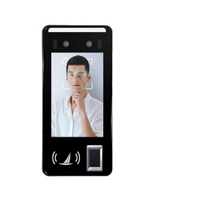 HFSecurity FR05 Sistema biométrico de control de acceso y asistencia confiable con reconocimiento facial y de IRIS