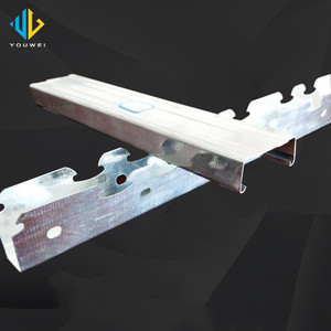 Ceiling Grid Components Galvanized Metal Studs and Tracks for Light <strong>Steel</strong> Keel Partition Accessories - Product Image 5