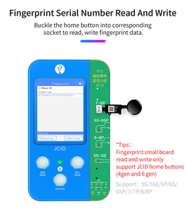 Programador JC V1SE versión WIFI con placa de prueba Pro Max 7-11 para <span class=keywords><strong>iPhone</strong></span>, pantalla de batería, ID facial, probador de recuperación de tono verdadero