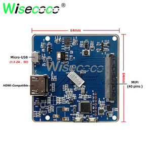 3 Zoll 720x720 1:1 quadratischer LCD-Bildschirm IPS 450 Nits Luminanz Raspberry Pi Smart Home Display MIPI-Treiber platine - Product Image 3