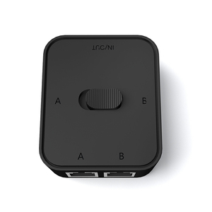 2 porte RJ45 LAN Gigabit selettore di rete 1000M 2 In 1 Out/2 Out 2 Out/2 Out Splitter di rete esterno interno passivo