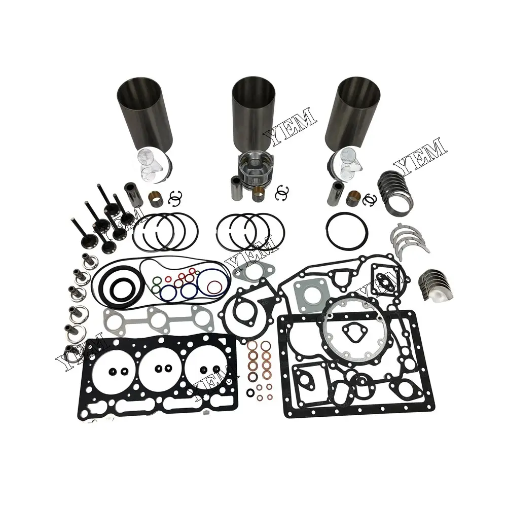 Untuk Kubota D1105 Rebuild Overhaul Kit Kit Perbaikan Mesin