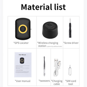 支持 4G LTE (长期演进) 个人跟踪设备child locator rastreador领猫狗宠物GPS迷你跟踪器动物 - Product Image 3