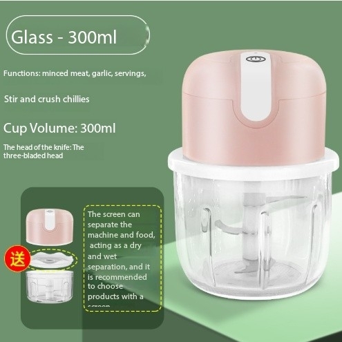 Rose-300ml-Verre 3 lames