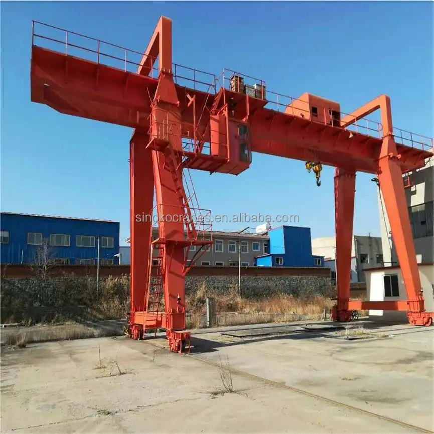 Chariot à treuil MG Type 10 40 tonnes Construction Double poutre portique grue avec boîte poutre fournisseurs