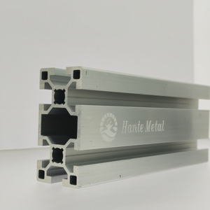 उच्च गुणवत्ता 6000 श्रृंखला 4080 एल्यूमीनियम मिश्र धातु प्रोफ़ाइल एक्सट्रूज़न के लिए फ्लैट बड़े छेद - Product Image 1