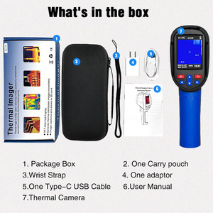 New Economical Handheld Thermal Imager IR Resolution 120*90 Visual <strong>Infrared</strong> -4&#8457; to1022&#8457; 2.8&quot; Type-<strong>C</strong> Thermal Imaging Camera - Product Image 6