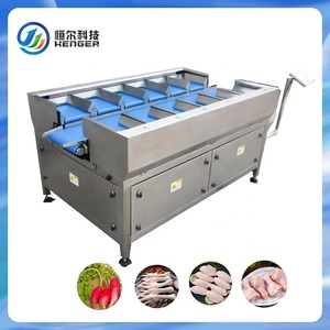 Sistema Transportador de cinta de clasificación de peso de alta velocidad Máquina clasificadora automática de pollo/huevo/camarón/Pescado - Product Image 3