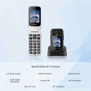 Cheap Price Dual Screen Cell <strong>Phone</strong> 4g 2.4&quot;/1.77&quot; Display Emergency Button Flip <strong>Senior</strong> <strong>Phone</strong> 1000mah with <strong>Camera</strong> - Product Image 6