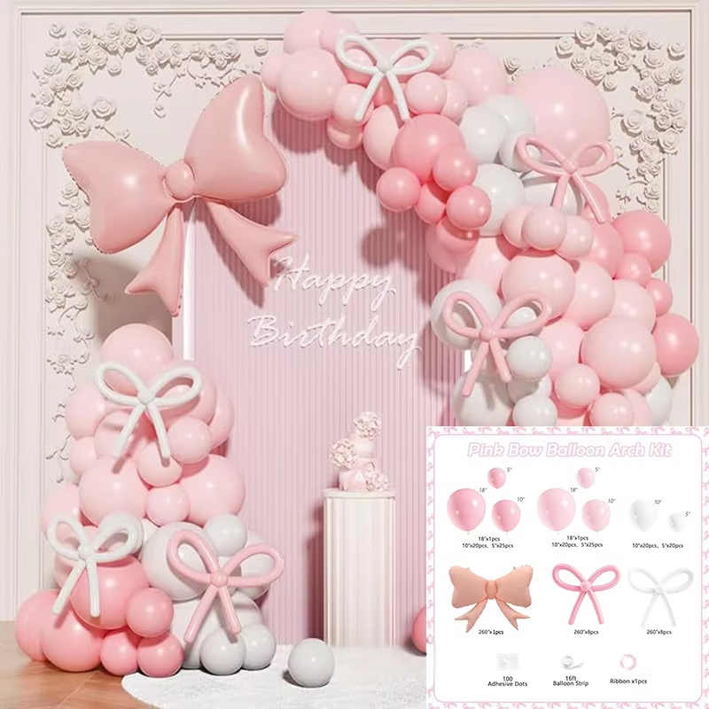 Costume rose et blanc