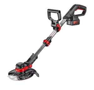 21V 3.0Ah Cordless Electric Grass Trimmer Lightweight Brush <strong>Cutter</strong> with Telescopic Handle 1 Stringless Weed Wacker <strong>GS</strong> Certified - Product Image 1