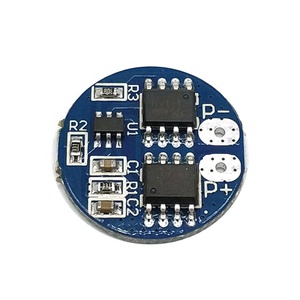 2 <strong>Strings</strong> of 8.4V Lithium Battery protection Board, Round 7.4V Overcharge and Overdischarge Protection, 5A Working Current, 7A <strong>c</strong> - Product Image 1