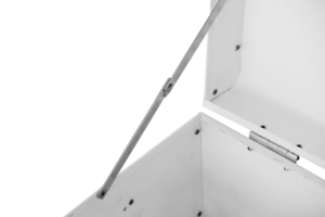Depolama gövde seti 2 demir kaplama Metal gövde organizasyon ve dekoratif - Product Image 4