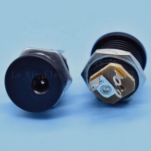 Dc-022 yüksek akım güç dönüşüm Dc022 3.5x1.35mm 3 Pins bağlantı soketi 35135 yuvarlak kafa DC022 DC Jack - Product Image 1