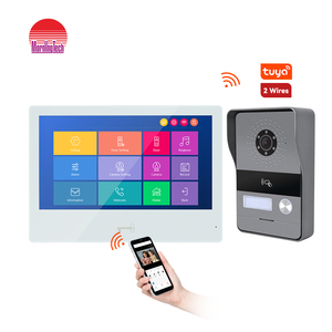 Nuevo 1080P apartamento Villa Smart Home WIFI Video intercomunicador puerta teléfono sistema de intercomunicación para oficina en casa - Product Image 1