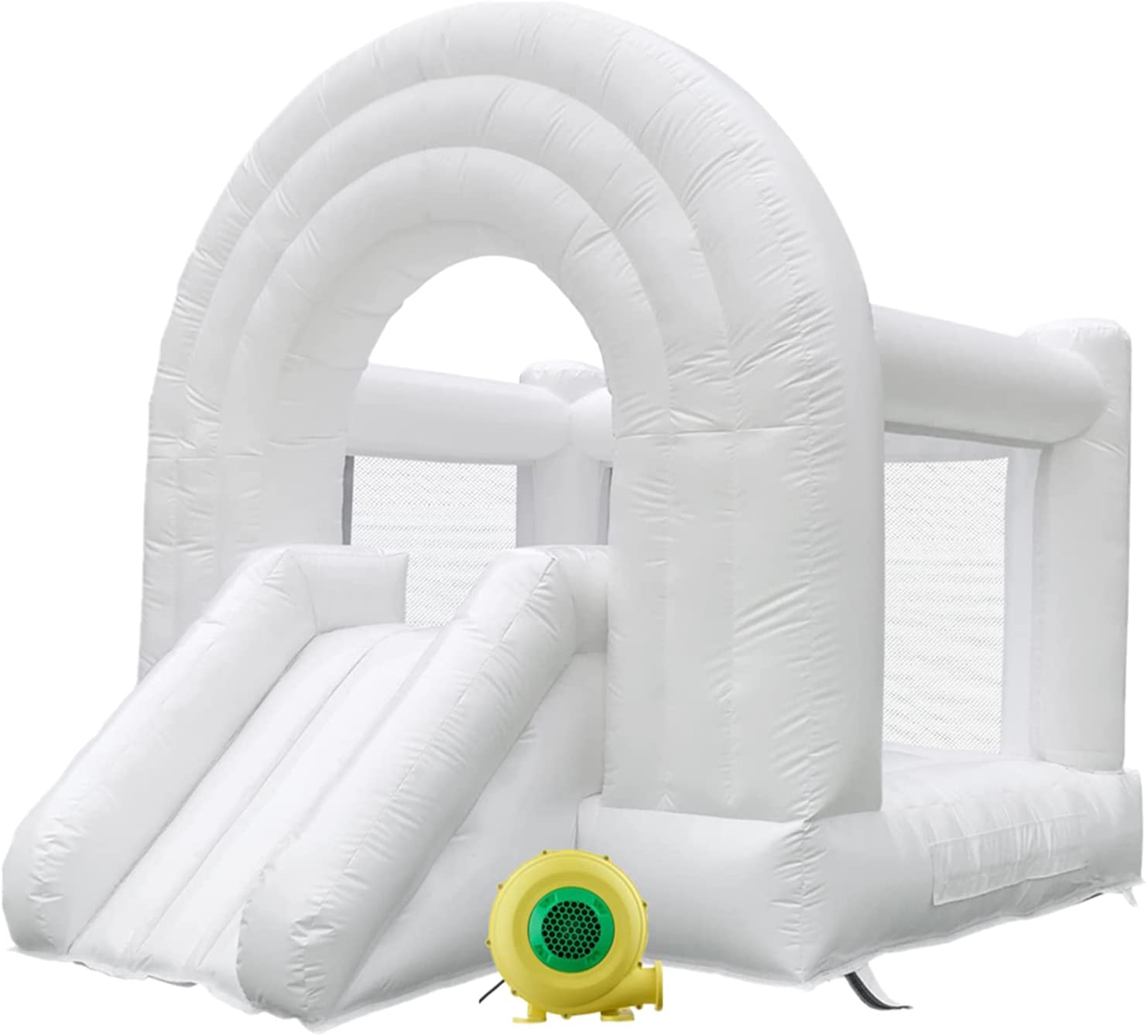 Château gonflable blanc Jump N Slide