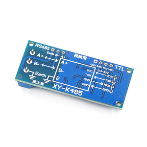 TTL RS485 güç kaynağı dönüştürücü kurulu 3.3V 5V donanım otomatik kontrol modülü Arduino için AVR geniş gerilim Singal göstergesi