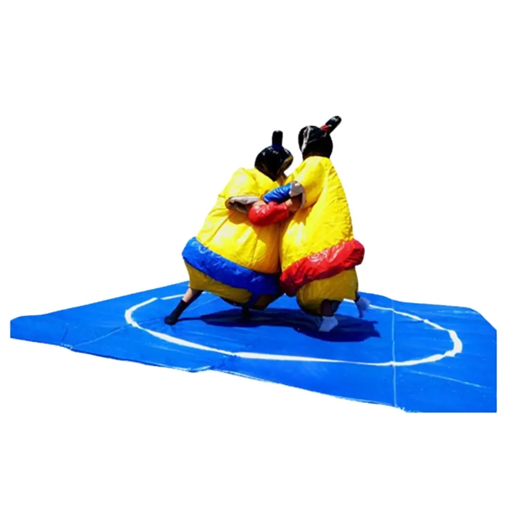 Traje inflável de luta sumo da arena sumo, terno para crianças e adultos
