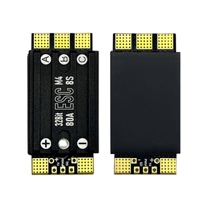 PFLY Aocoda 80A 128K AM32 3-8S Single ESC Flugs teuerung MPU6500 Fernbedienung modell Ersatz aus strap azier fähigem Kunststoff - Product Image 3