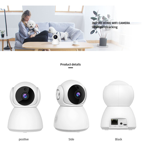 良好的质量 V380 家庭安全 Wifi 摄像头高清 3MP PTZ 相机与 AP 热点和双向语音 - Product Image 2