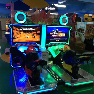 Playfun Goede Kwaliteit <span class=keywords><strong>Arcade</strong></span> Race Moto Simulator Indoor Muntbediende Motorfiets Game <span class=keywords><strong>Machine</strong></span> - Product Image 2