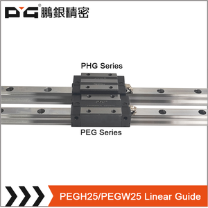 China Factory PEG 25mm <strong>Profile</strong> <strong>Rail</strong> <strong>Guides</strong> <strong>Linear</strong> <strong>Guide</strong> <strong>Linear</strong> <strong>Motion</strong> Parts for <strong>Cnc</strong> Equipment - Product Image 4