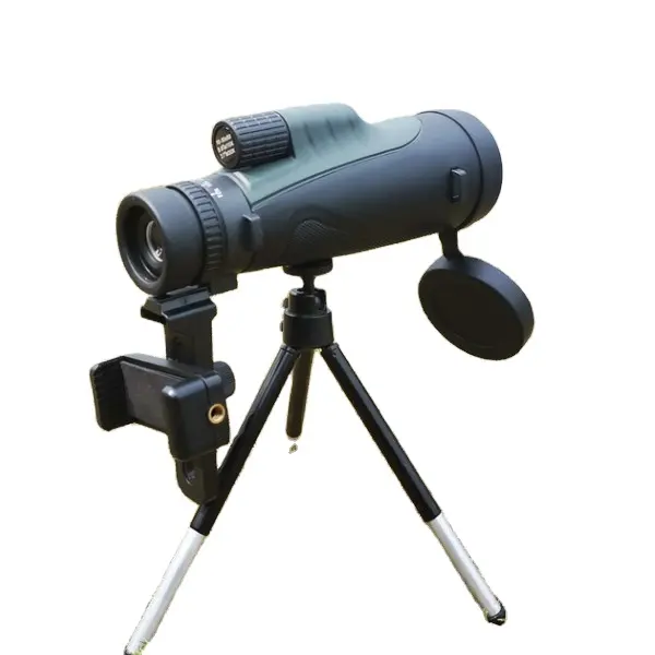 고출력 줌 단안 망원경 10-30x50mm 방수 Bak4 프리즘 FMC 렌즈 코팅