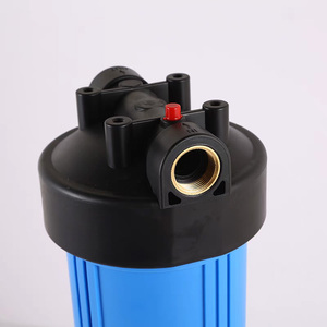 10 20 inç büyük mavi filtre yuvası ön filtrasyon PP + UDF + CTO su arıtma filtresi ile monte edilebilir - Product Image 3