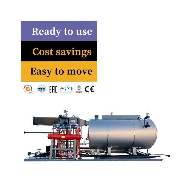 CJSE 자동 원격 모니터링 제어 plc 터치 스크린 0.5 20 톤 천연 가스 디젤 중유 증기 보일러