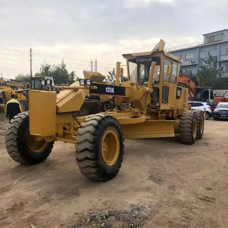 Niedriger Preis Gebraucht Cat Gut in Zustand 120K Motor grader zu verkaufen 120K/140K f