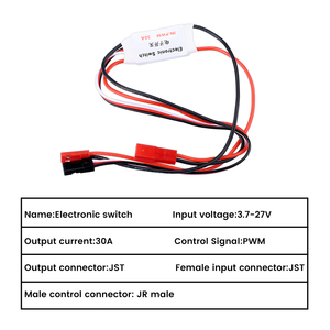 20A interruttore elettronico a telecomando ad alta corrente 3-30V modello aereo protezione impianti RC Drone pompa acqua controllo segnale PWM - Product Image 3