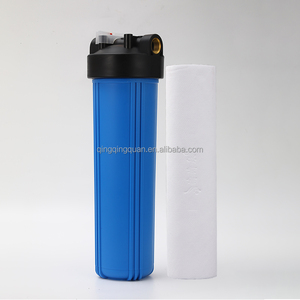 20 inç PP bükülmüş tortu yedek filtre kartuşu ev kullanımı için 5 mikron eriyik üflemeli su sedimantasyon kartonda paketlenmiş - Product Image 1