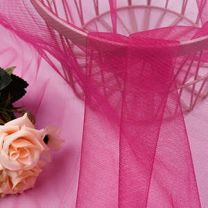 OEM <strong>30D</strong> Shiny Tulle 100% <strong>Polyester</strong> 150CM Width Soft Tricot Knit for Outdoor Use Luggage Memory Feature Targeted for Girls - Product Image 6
