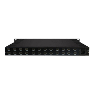 4/8/12/16/20/24 HD <strong>Input</strong>, MPEG-4 AVC/H.264 Video Encding 24 Channels <strong>Encoder</strong> Cable TV Digital ISDB-T IP <strong>Encoder</strong> Modulator - Product Image 1